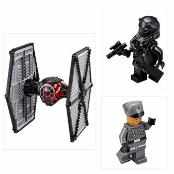

550pcs DIY Model Special Forces TIE Fighter Star Wars Block Bricks Gift Compatible With Lepining Starwars Toys For Children