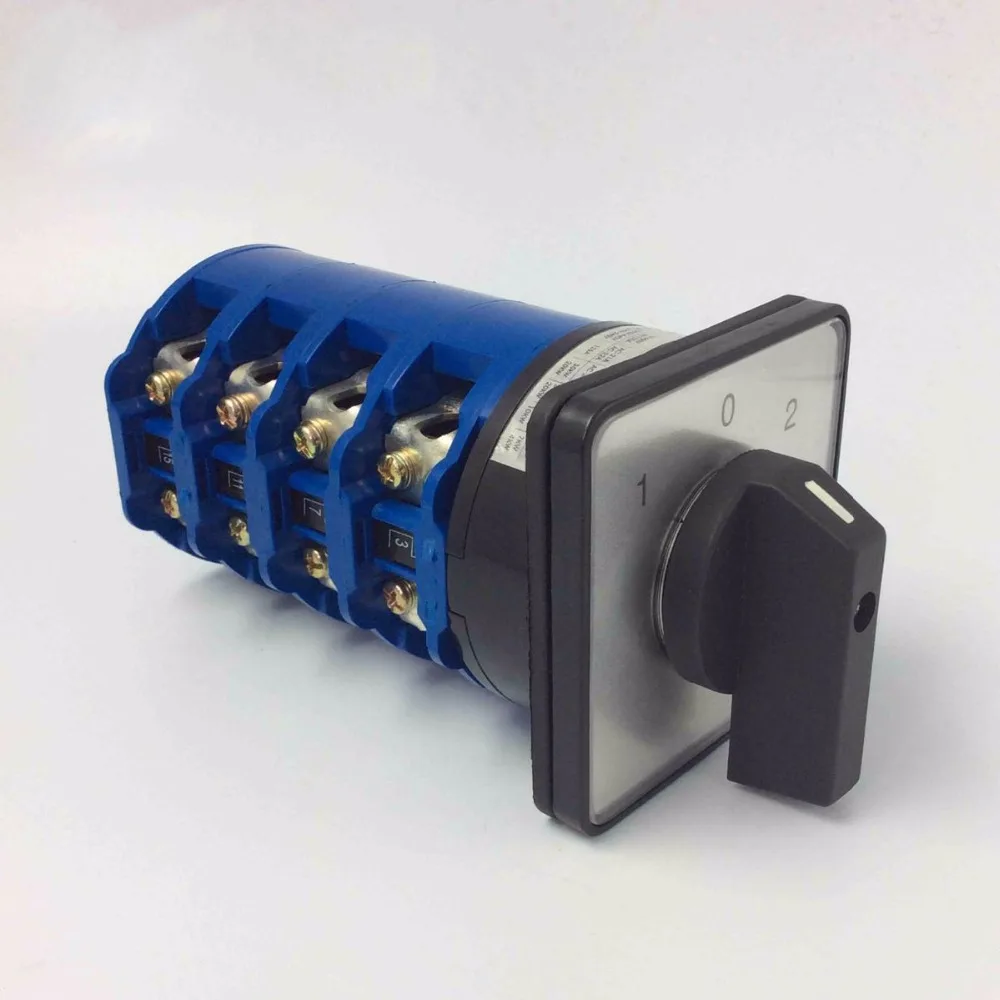 

LW26-125/4 Universal Change-over Switch 3 Archives 4 Section 125A Switch Silver Point