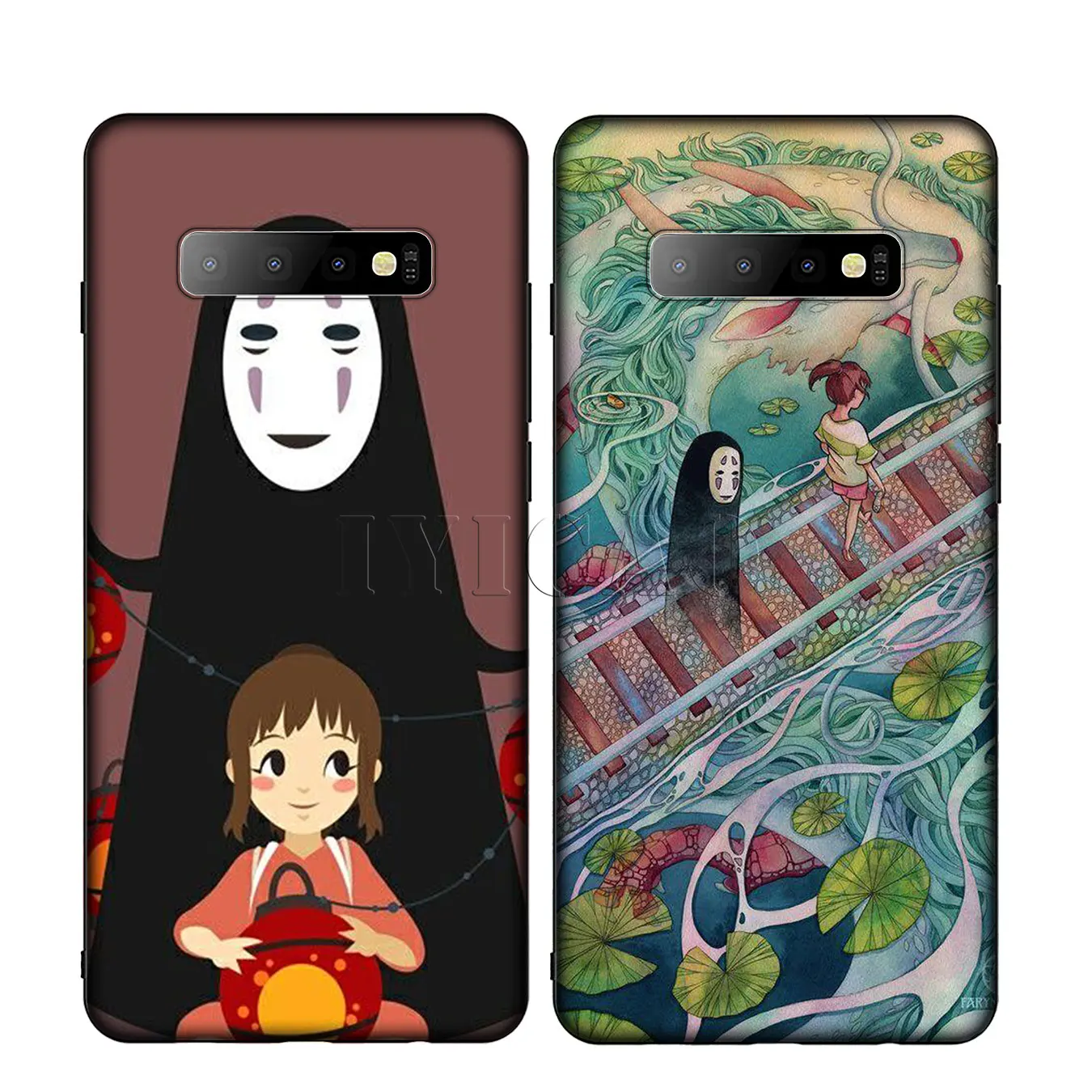 IYICAO МИЛЫЙ Тоторо Chihiro аниме Ghibli Миядзаки силиконовый мягкий чехол для samsung Galaxy S10 S9 S8 Plus S6 S7 Edge S10e E чехол