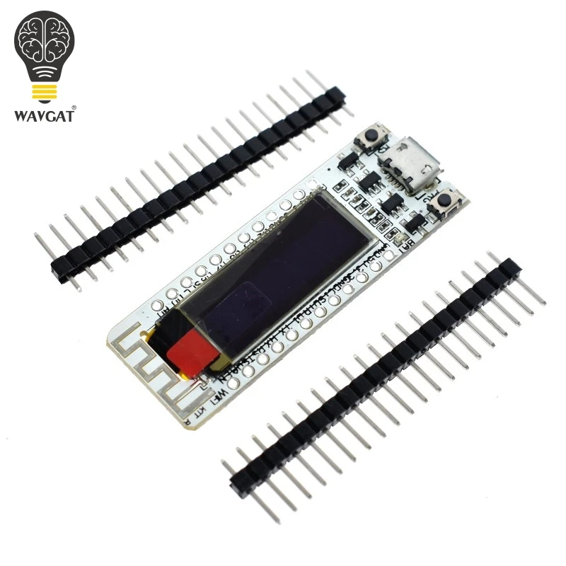Плата WAVGAT ESP8266 WIFI 0 91 дюйма OLED CP2014 32 Мб флэш памяти ESP 8266|Интегральные схемы| |