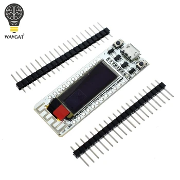 

WAVGAT ESP8266 WIFI Chip 0.91 inch OLED CP2014 32Mb Flash ESP 8266 Module Internet of things Board PCB for NodeMcu