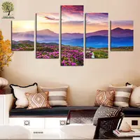 The Sunset and The mountain Modern Home Wall Decor Canvas Picture Art HD Print Painting On Canvas Artworks No Frame HW039