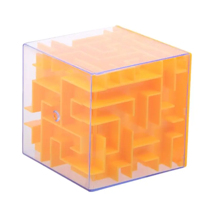 1 шт. Новинка 3D деньги Лабиринт банк куб головоломка экономия монет Коллекция Чехол коробка игра в мозги детские игрушки подарок