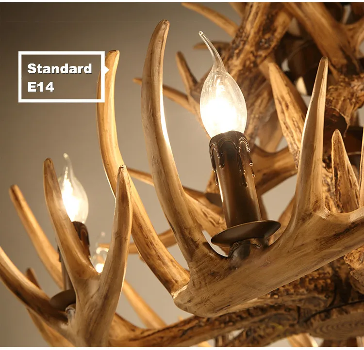 Люстра с рогами лампа из каучука 6 3 9 головок E14|antler chandelier|deer horn lampslamp home |