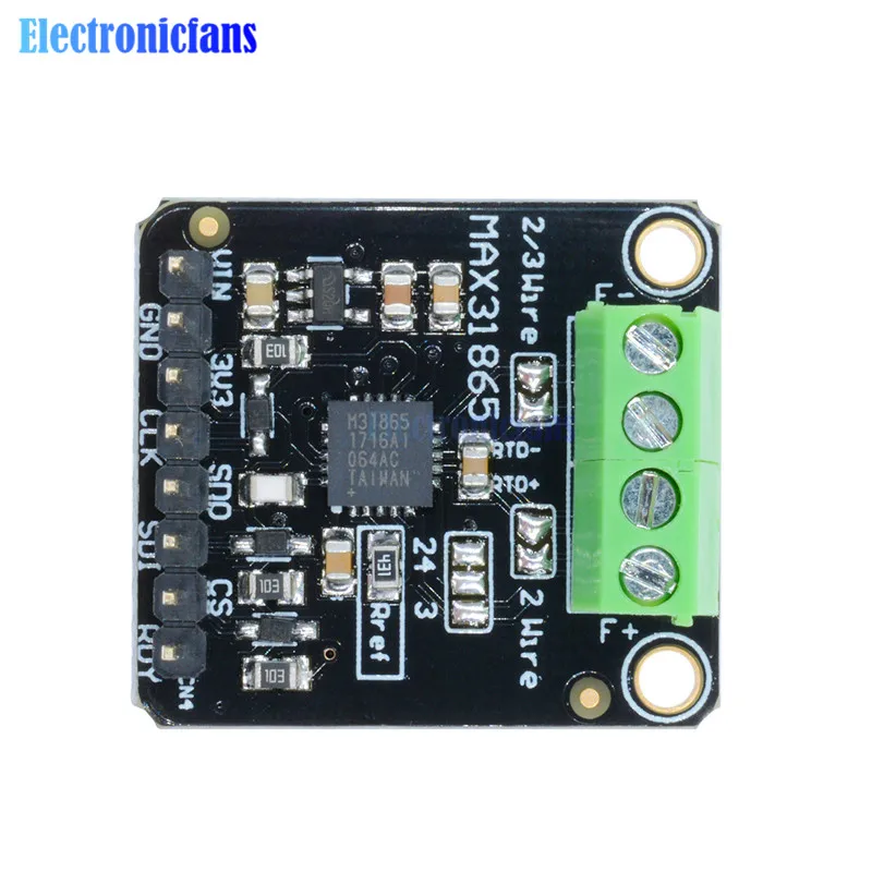 MAX31865 SPI PT100/PT1000 RTD-to-Digital плата преобразователя температуры термопары сенсор модуль усилителя для Arduino 3,3 В/5 В