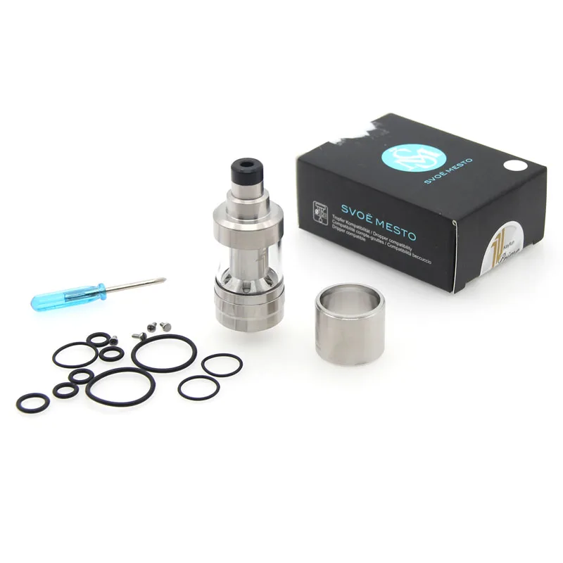 

SXK Kayfun Prime Style MTL RTA 2.0ml Airflow Control Rebuildable Dripper KF6 Tank 316 Stainless Steel 22MM Diameter Atomizer