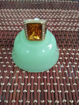 

Europe domineering male personality titanium gold ring golden ring fashion Metrosexual ring creative gift man 03