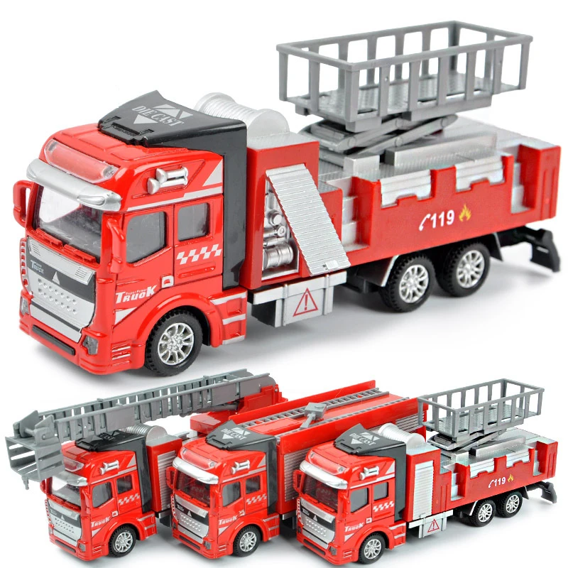 pull back fire truck