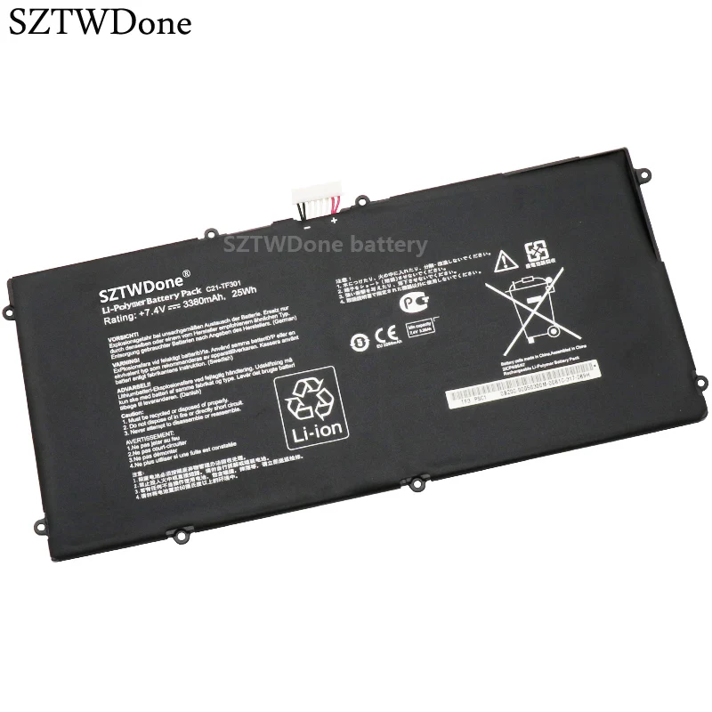 SZTWDone C21 TF301 планшет Батарея для ASUS Transformer Pad TF700 TF700T 2ICP4/95/97 7 4 V 3380 мА/ч