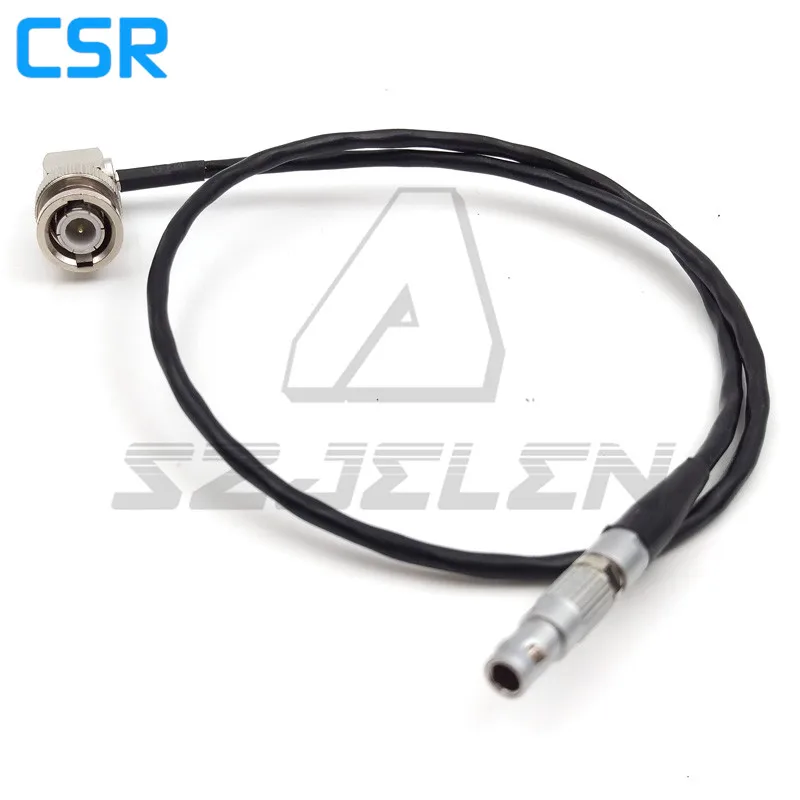 BNC plug to 00b 4-pin plugs time code input adapter cable for RED camera eipc50cm