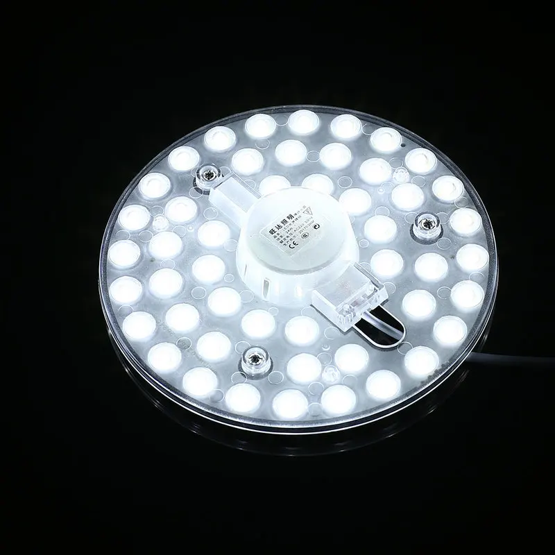48 светодио дный s 24 Вт светодио дный круглый потолочный оптический модуль лампы доска круговой AC220V заменить потолок освещения Аксессуар