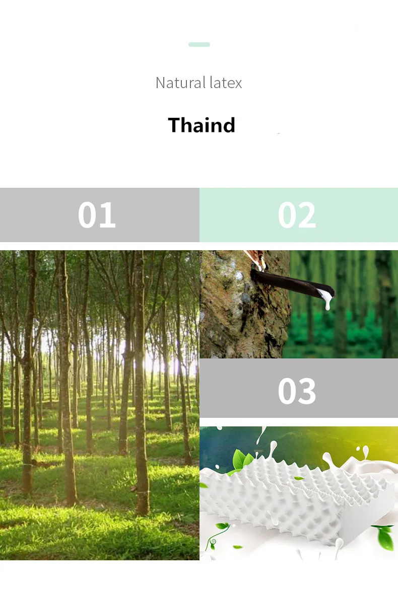 Hoiime 60*40 см натуральный латекс подушки спальные постельные принадлежности шейки массажная подушка здоровья шею связанного голову уход памяти подушка
