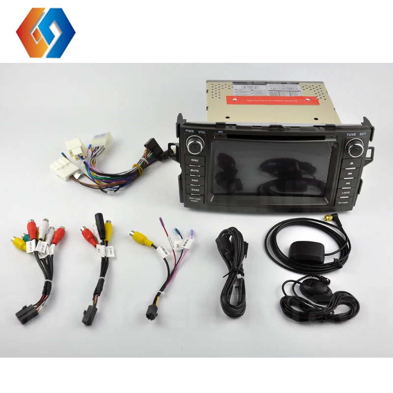 Sale Car DVD Player For TOYOTA AURIS Built-in GPS Navigation Bluetooth WiFi DVD/CD Supports DVR Dash Cam Reverse Android 9.0 4+32 52 5