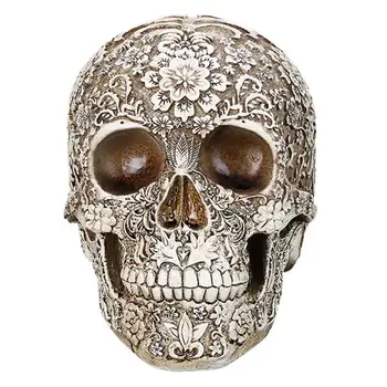 

Resin Craft Plum Blossoms Sculptures Garden Statues Creative Art Carving Statue Medical Model Human Skull Home Decoration