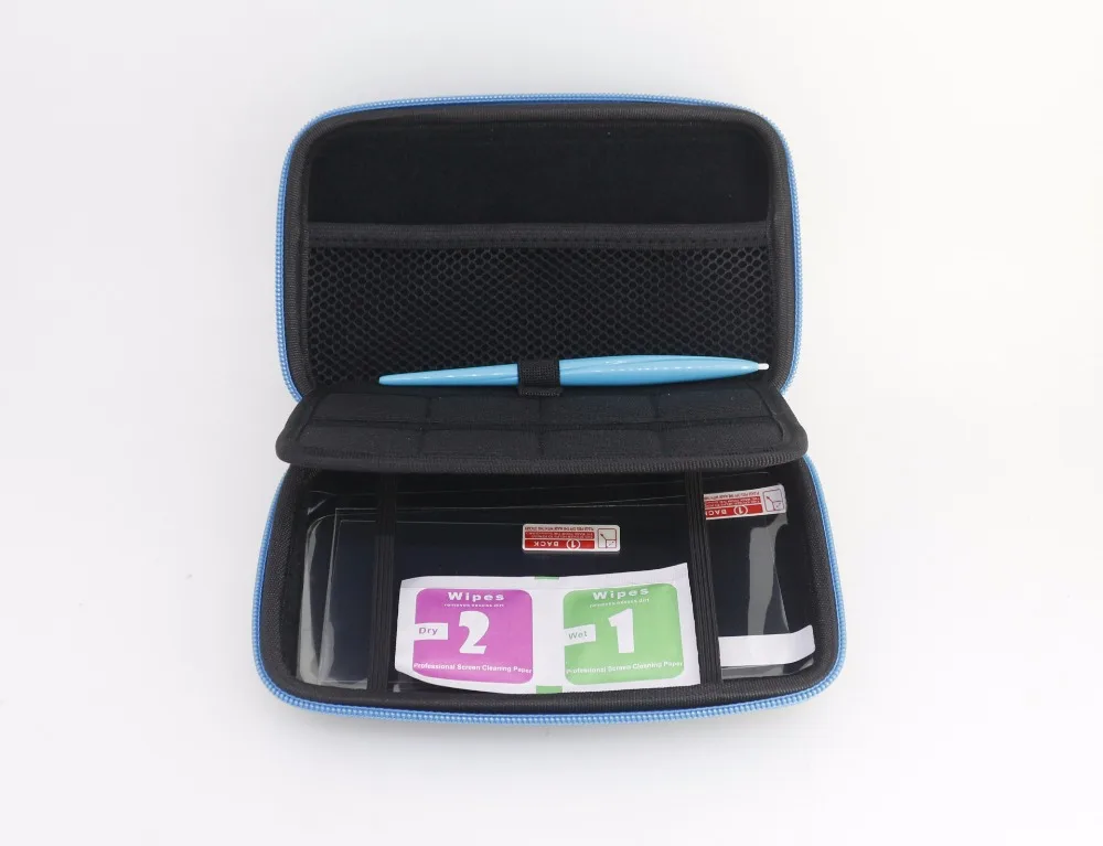 3 в 1 набор игровых аксессуаров для нового 2DS XL/LL жесткого EVA защитный чехол