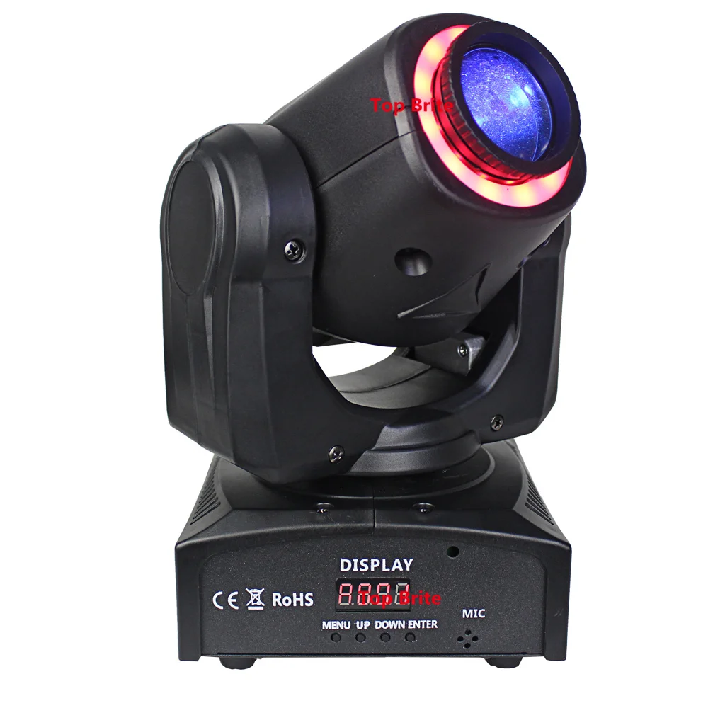 2 шт. в упаковке Eyourlife LED Inno Pocket Spot Moving Head Light 30 Вт DMX Dj 8 моделей видов цветов