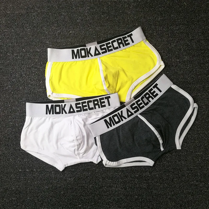 

2pcs/lot Men Underwear Boxers Wide waist belt Homme Calzoncillos Underpants Solid Combed Cotton Men Panties Boxershorts Hombre