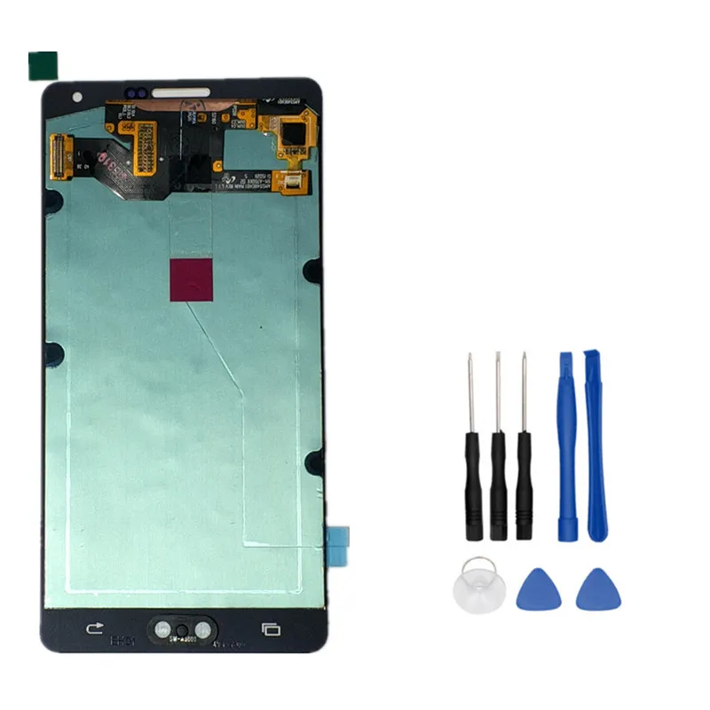 

Super AMOLED LCD For Samsung GALAXY A7 2015 A700 A700F A700H LCD Display Touch Screen Digitizer Assembly+Tools