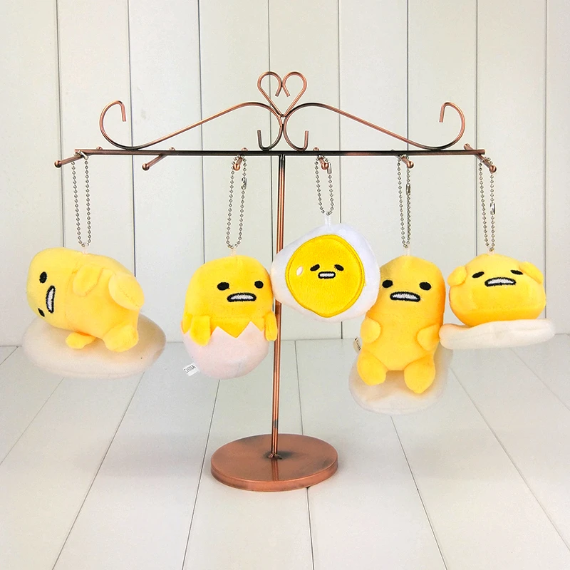 1 шт. Gudetama плюшевый брелок милое грустное яйцо Гудетама мягкие Подвески подарок для детей 5 стилей, чтобы отправить случайно