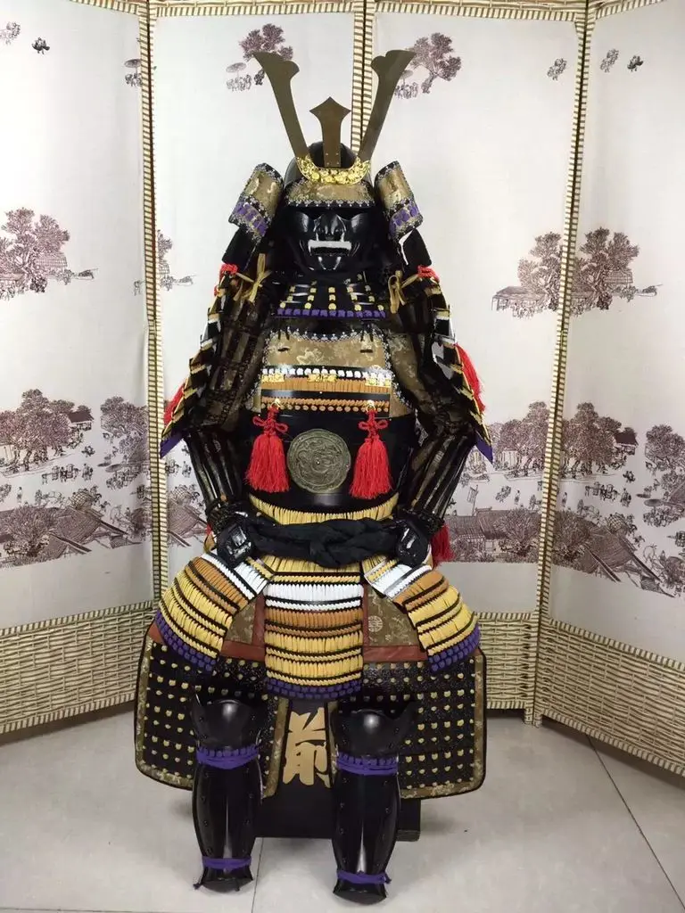 Настоящие доспехи японских самураев ручной работы - Цвет: 7