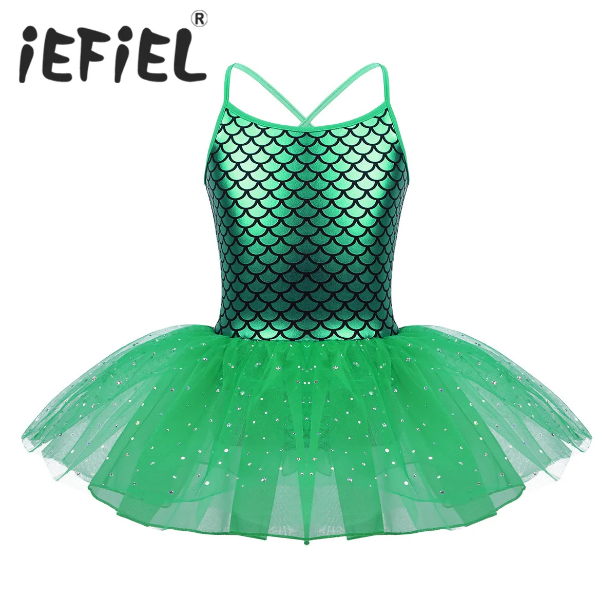 

Children Kids Girls Ballet Dance Ballerina Tutu Dress Leotard Girls Kids Gymnastics Dancewear Party Princess Dancing Costumes
