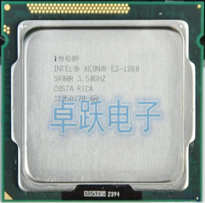 Бесплатная доставка процессор Intel Xeon E3-1280 3 5 ГГц SR00R Quad Core LGA 1155 E3 1280 | Компьютеры и