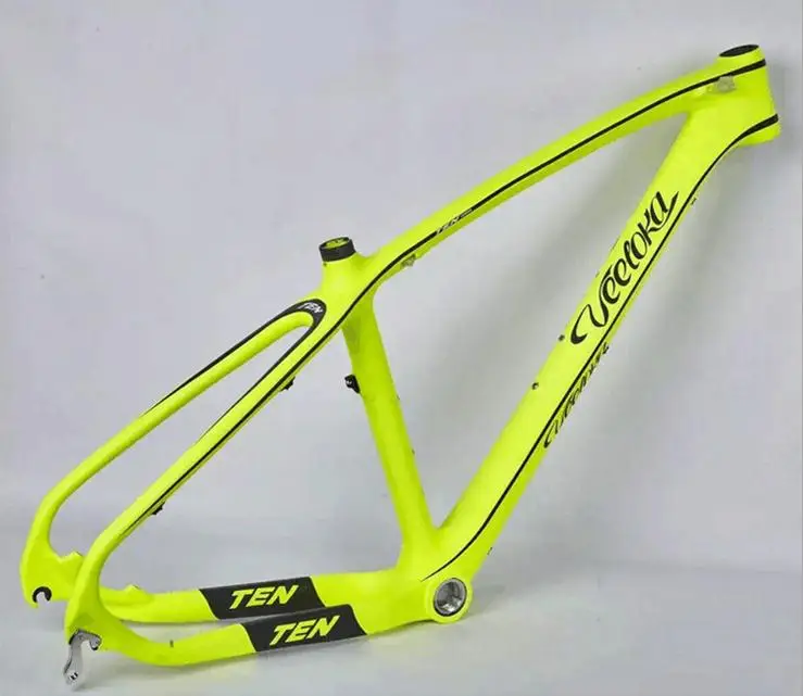 

1200g/pc mountain bike frame carbon 27.5er Mountain bike carbon fiber AM/XC frame MTB frame 27.5*17inch frame 4