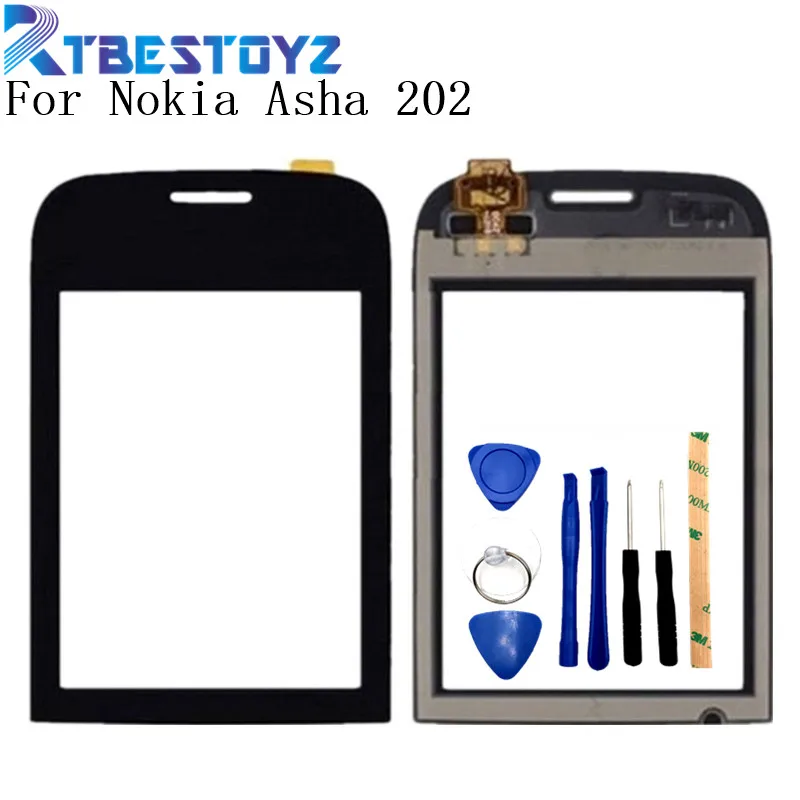 RTBESTOYZ оригинальный высококачественный 3 0 ''для Nokia Asha 202 2020 сенсорный экран