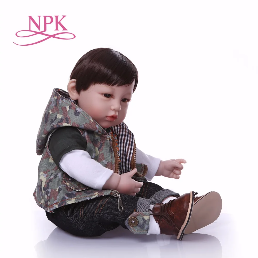 Реалистичный мальчик Bebes Reborn menino куклы для продажи модные мягкие силиконовые виниловые Детские куклы 23 дюймов малыш живые куклы подарок