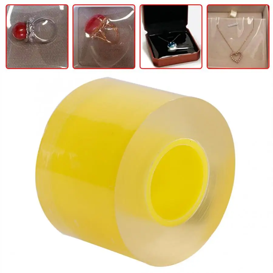 watch parts 5 cm clear antistatic adhesive tape metal strap with dust-free no residue jewelry repair 66 | Наручные часы