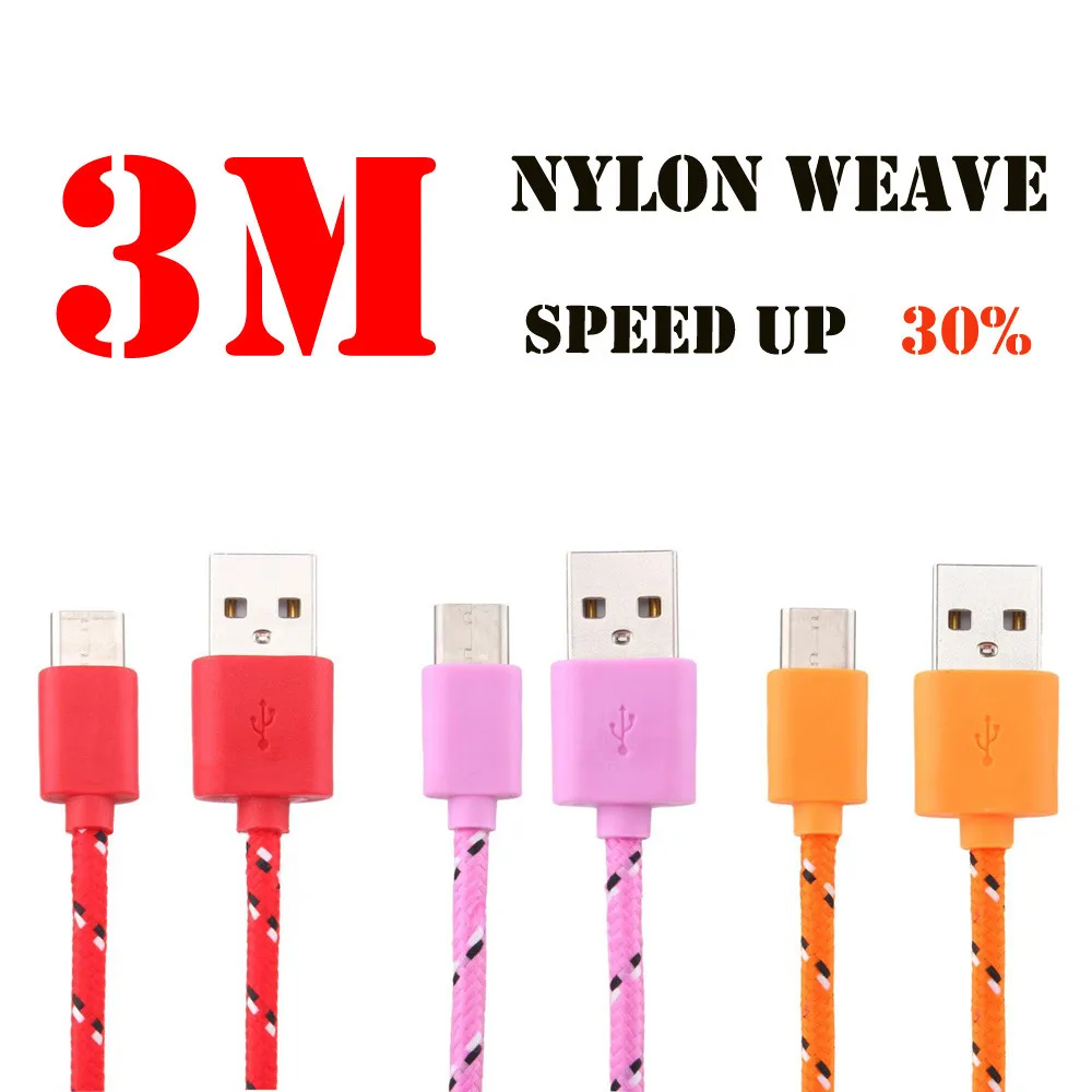 

Charger Cable Type-C USB 3.1 Type C Data Charge Charging Cable for HTC Bolt Mini Usb Usb 3.0 Extension Cable