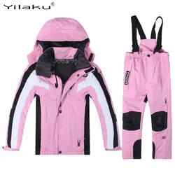Yilaku/зимние лыжные куртки для девочек, детские пуховые пальто с капюшоном, одежда для маленьких мальчиков, куртка, зимняя спортивная одежда
