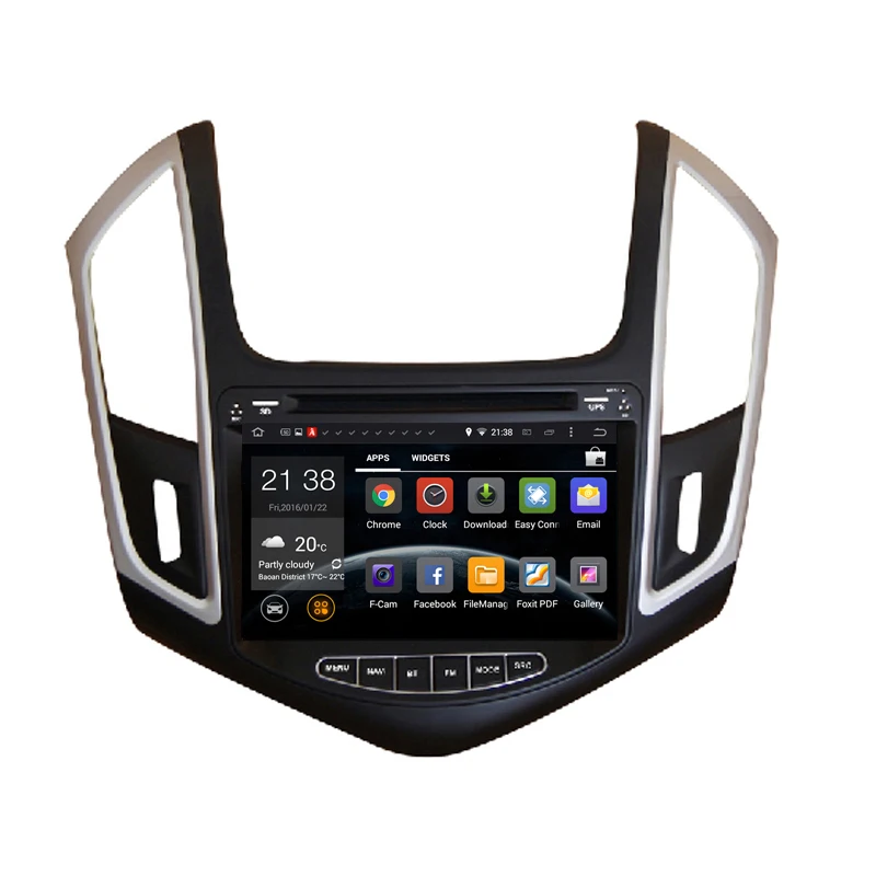 2G + 16G 2 din сенсорный экран Android 6 0 Автомобильный dvd gps для Chevrolet Cruze Cruzez 3G 4G Wifi русская