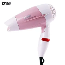 GUOWEI GW-662 керамический фен для волос складной портативный мини-путешественник компактный фен для волос Низкий уровень шума Парикмахерская Фен для волос