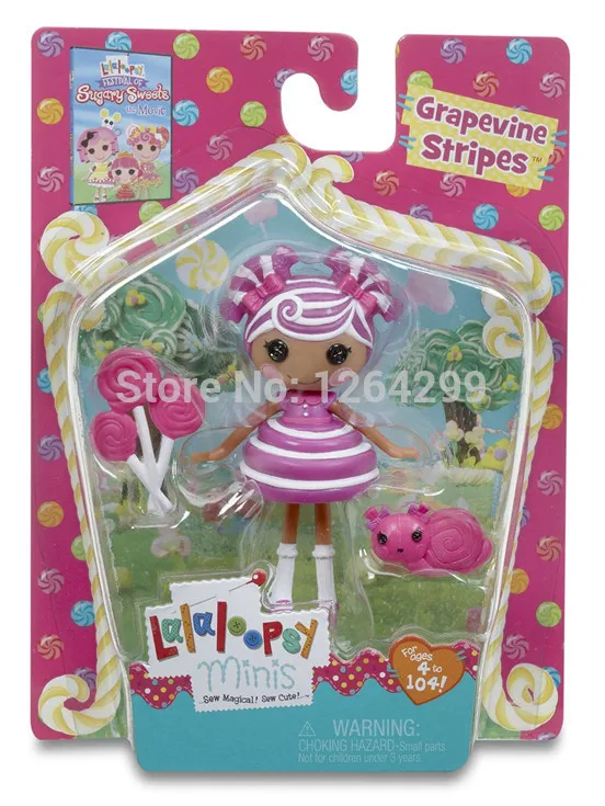 Новые куклы Lalaloopsy Minis для девочек, детские игрушки, украшения, рождественские подарки для детей - Цвет: Цвет: желтый