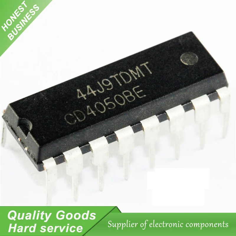 10pcs/lot CD4050BE CD4050 DIP make in 6 phase buffer / converter New ...
