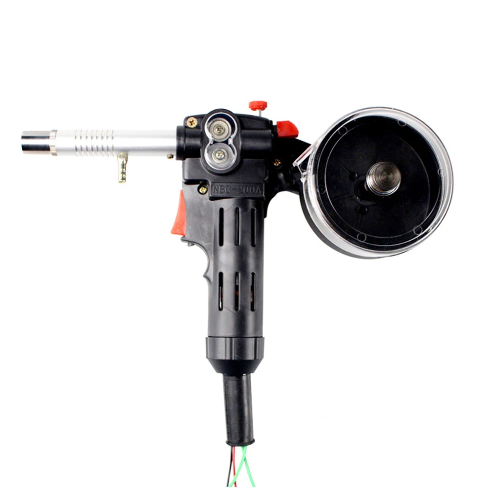

Home 200A Welders Stainless Steel DIY Spool DC 24V Welding Torch Easy Use Tool Durable Push Pull Feeder Maintenance Line-Drawing