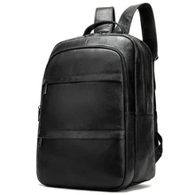 New Arrivals Genuine Leather Men Business Backpack Large Capacity Male Shoulder Bag High Quality Cowhide Man Backpack Travel Bag New Arrivals Genuine Leather Men Business Backpack Large Capacity Male Shoulder Bag High Quality Cowhide Man Backpack Travel Bag