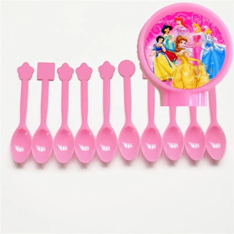 

10pcs/lot Disposable Princess Snowwhite Cinderella Bella Kids Birthday party supply event party supplies party decoration set