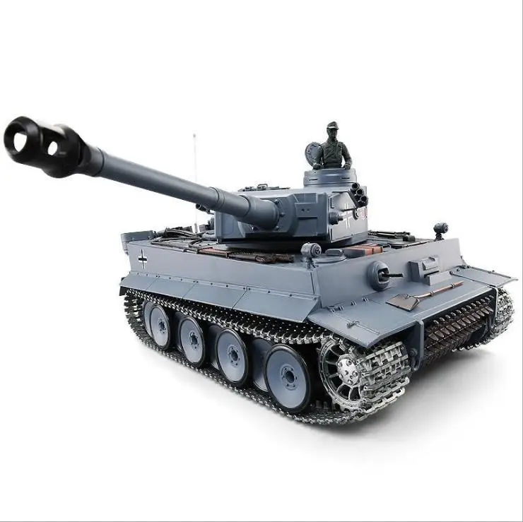 Радиоуправляемый немецкий боевой танк Tiger I в масштабе 1:16 2 4 ГГц с дистанционным