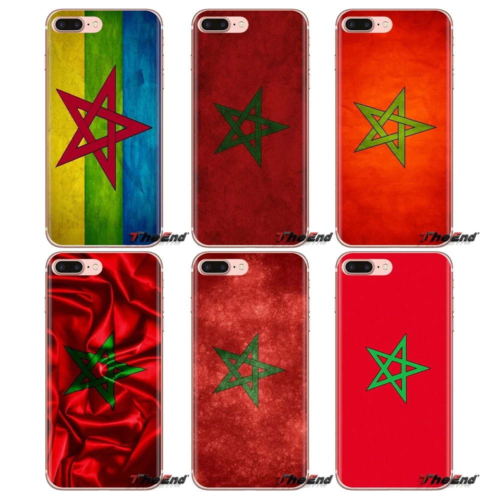 MA Maroc флаг Марокко баннер для Xiaomi Redmi 4A S2 Note 3 3S 4 4X 5 Plus 6 7 6A Pro Pocophone F1 мягкие