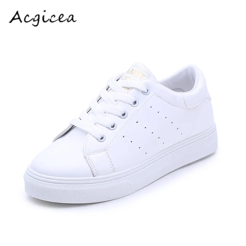 

Flat new women sneakers shoes 2018 spring autumn wild shoes casual students breathable comfortable single shoes z097
