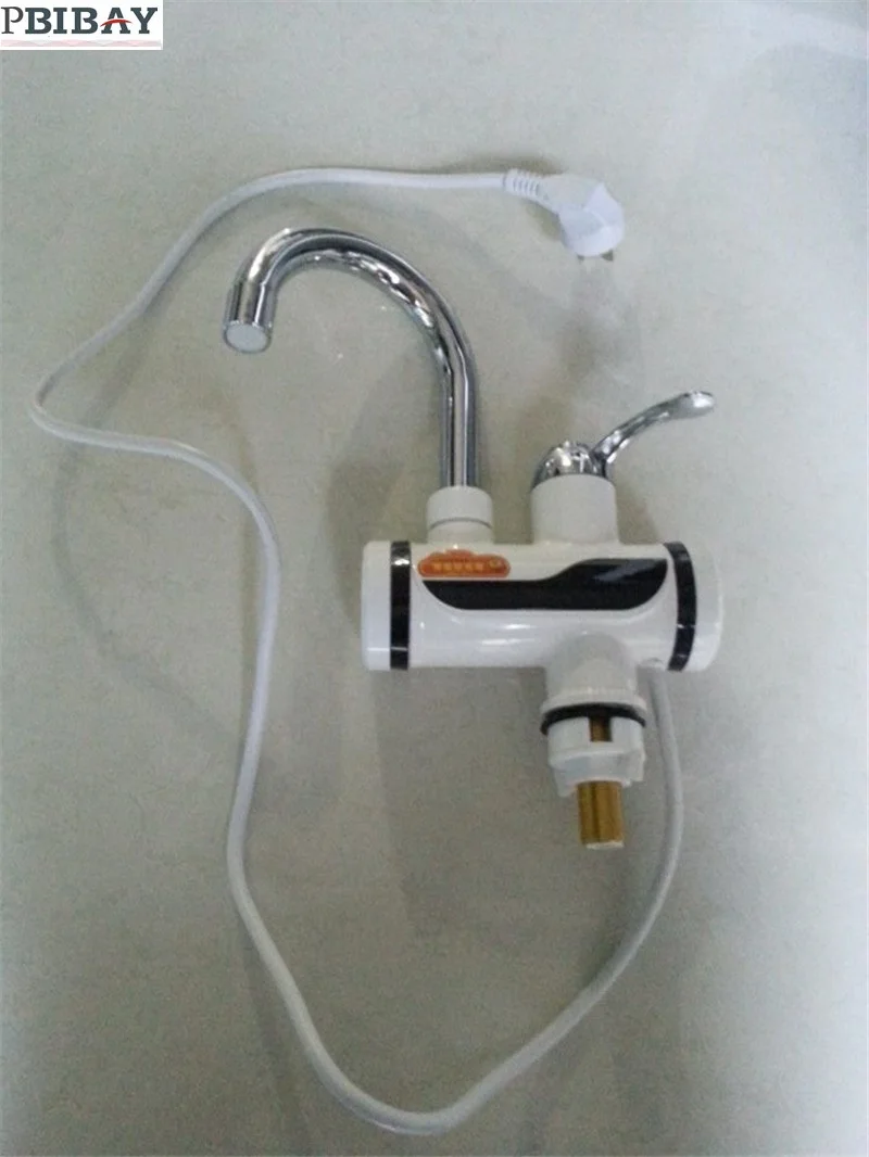 BDI3000W 2 free shipping Indicator light Instant Hot Water Tap Tankless Electric Faucet Kitchen Faucet Water