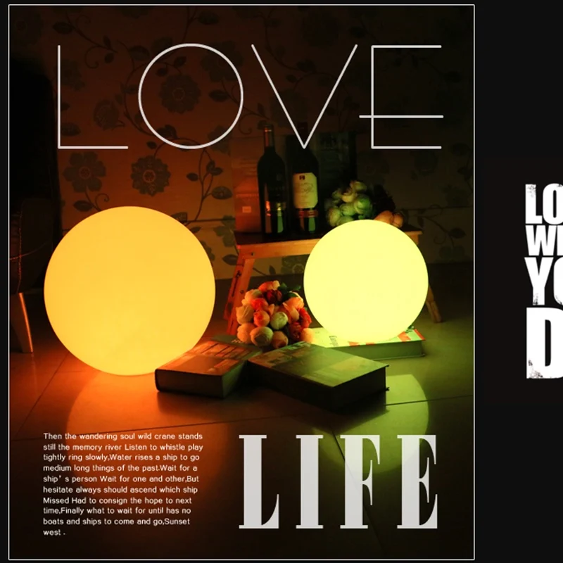 Love LED globe lamp
