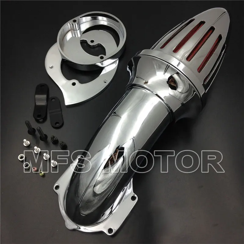 

Motorcycle Accessories Air Cleaner intake filter for Yamaha Vstar V-Star 650 all year 1986-2012 CHROME