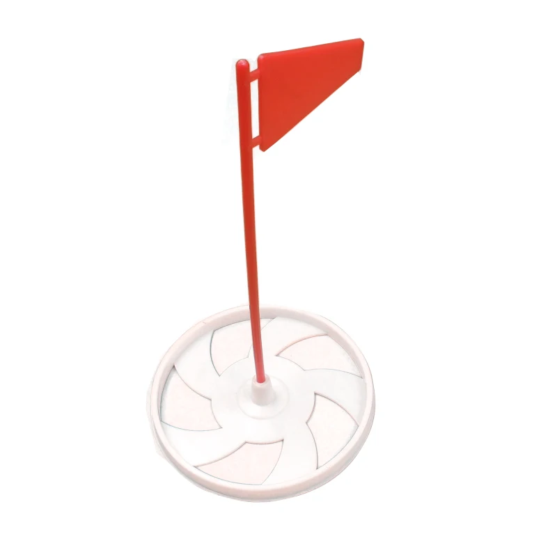 

Plastic Golf Putting Green Cup with Flag Regulation Cup Hole Flag Indoor Practice