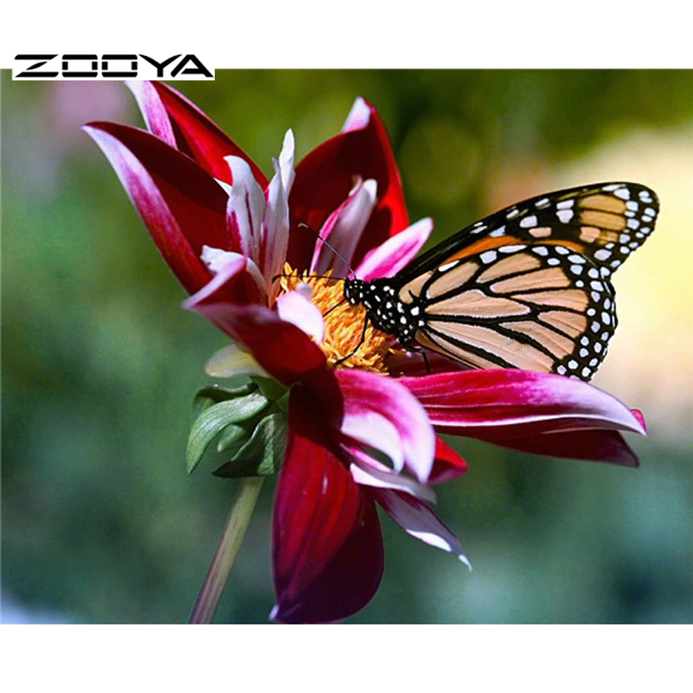 ZOOYA DIY 5D Tam Elmas Nak Yuvarlak Elmas Boyama apraz Diki Kitleri 