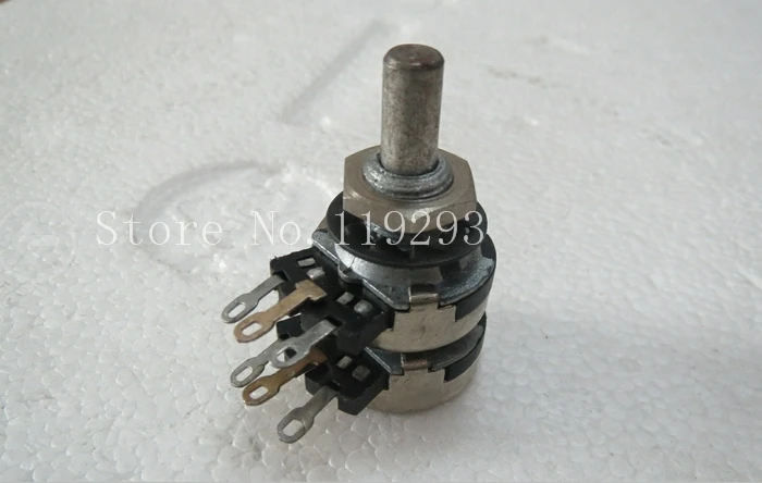 [SA]PIHER ST06 Spain 470K potentiometer 22 double round handle--5pcs/lot | Электронные компоненты и