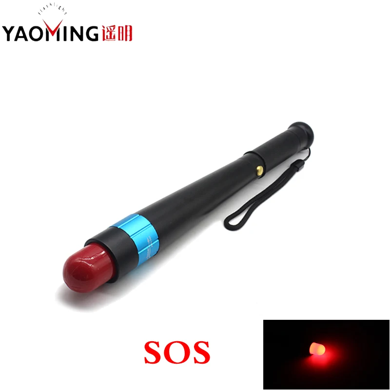 

Powerful Led Flashlight 3 Modes CREE Q5 Self defense Telescopic baton Torch Police Patrol Flash light by 18650 Baseball Lamp SOS