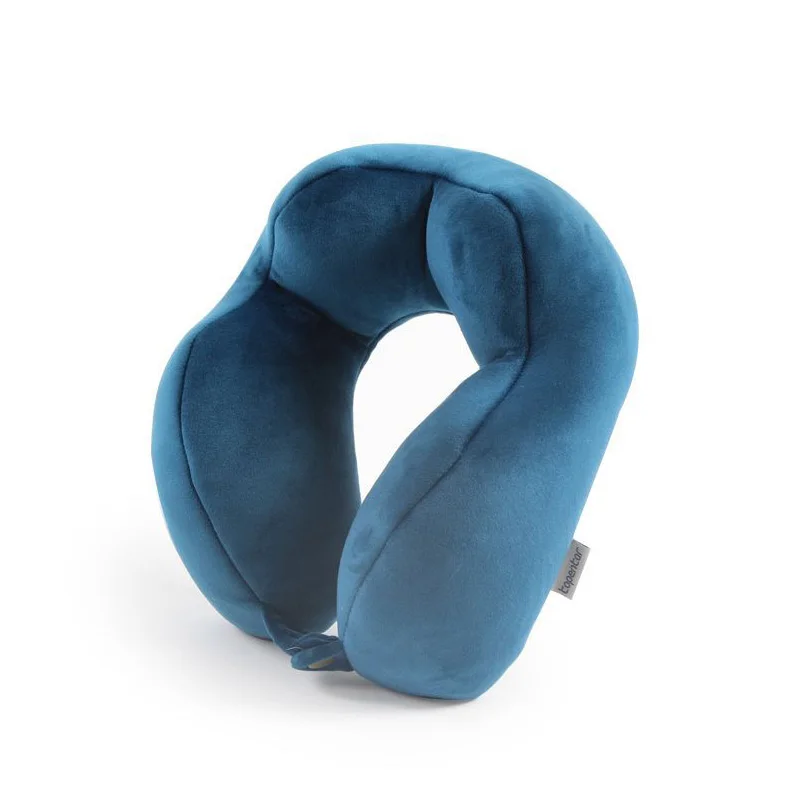 Blue Neck pillow Горб u-образная подушка для шеи летательный аппарат дорожная подушка для шеи Подушка унисекс бизнес-ланч break Шейная подушка для путешествия аксессуары - Цвет: Blue Neck pillow
